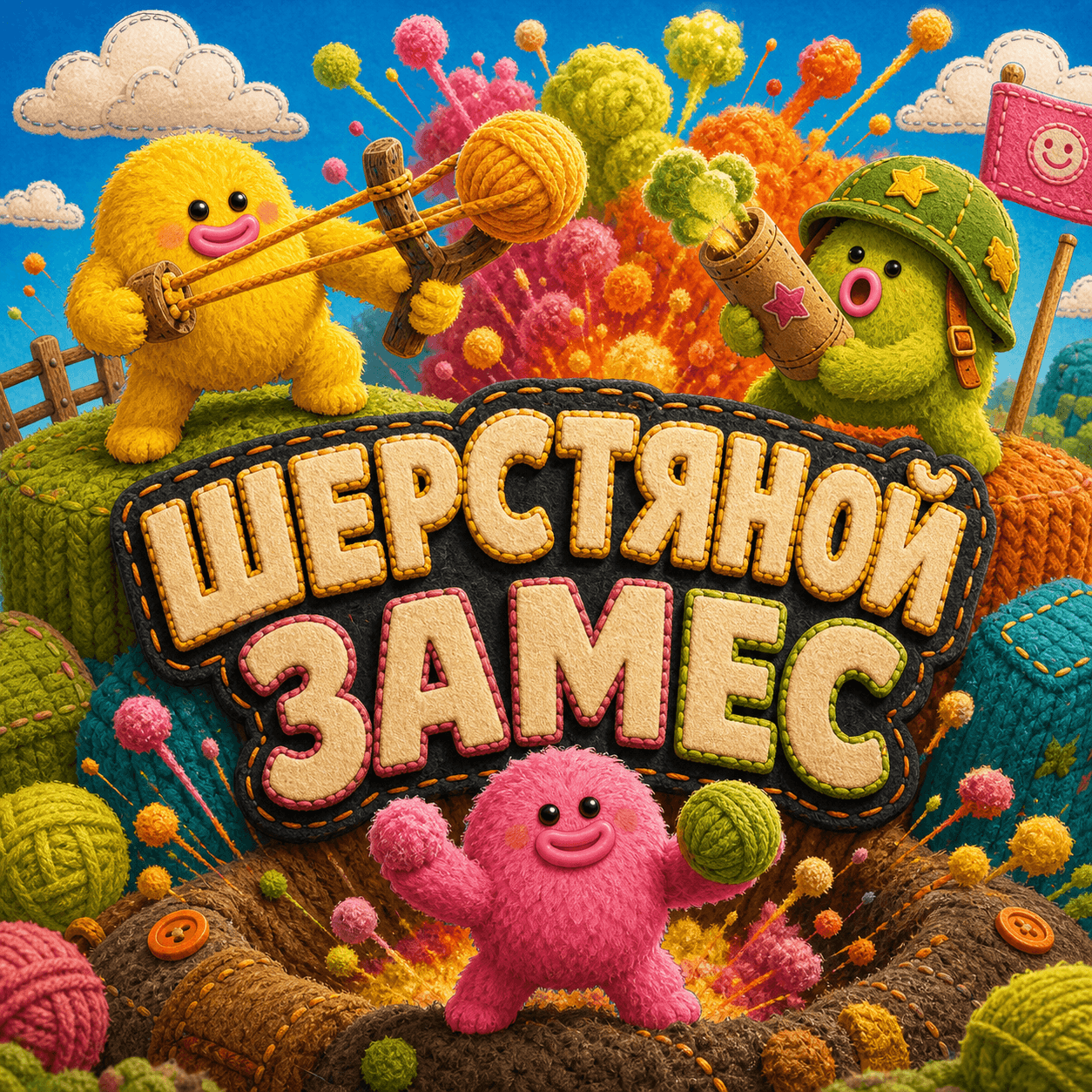 Шерстяной замес